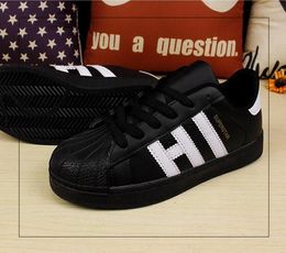 Fashion Designer Ladies Zapatos Men Fashion Men's Casual Shoes Superstar Smith Comfortable women's flats for women