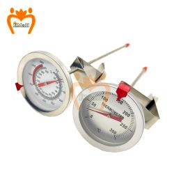 Grills Digital BBQ Cooking Oven Thermometer Meat Kitchen Food Temperature Meter Grill Stainless Steel Probe 300mm Cook Water Oil Tool
