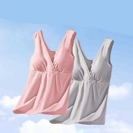 Maternity Intimates Breakfeeding Vest Modal Maternal Vest Care Bra Maternal Care VestL2405