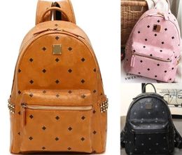 Mens Designer Backpack Cowhide Genuine Leather Travel Backpacks Womens Classic Laptop Bag BookBag Girls Boys Back Pack Tote Shoulders Bags