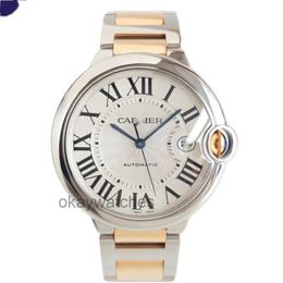 Crater Unisex Watches New Mens Watch Blue Balloon 18k Rose Gold Steel Automatic Mechanical W69009z3 with Original Box