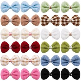 Dog Apparel 50/100PCS Fashion Hair Bows For Dogs Pet Grooming Small Accessories Supplies Elastic Bands