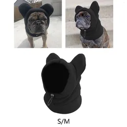 Dog Apparel Winter Hat And Scarf Set Soft Ears Hoodie Pet Cat Headgear Warm Earmuffs Warmth Accessories Outfits