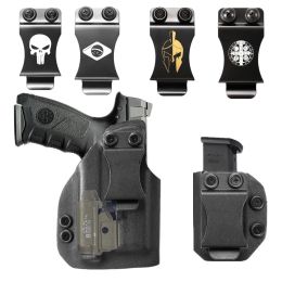 Holsters Kydex Internal Holster for Beretta Apx Full Size Olight Valkyrie Pl Mini 2 9mm .40 Magazine Mag Holder Metal Clip Flap Claw