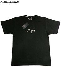 n's T-Shirts 2023 Cuctus Jack 100% Cotton Hip Hop Tshirt for men Utopia Short Sleeve Basic Couple Loose Short Sleeve T-Shirt women J240506
