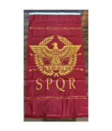 Western Roman Flag Senate People of Rome SPQR History Flag 3x5ft Polyester Club Team Sports Indoor With 2 Brass Grommets8070824