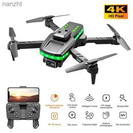 Drones Foldable 4K high-definition dual camera FPV drone with 1080P wide fixed height photography WX