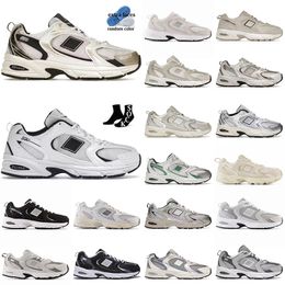 New classic 530 designer shoes outdoor sports trainers mens M530 casual sneakers womens 530s White Light Gold Steel Vintage Metallic Black Leathr