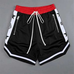 Men's Shorts 2022 new Mens Casual Shorts Summer New Running Fast-drying Trend Short Pants Loose Basketball Training Pants T240505