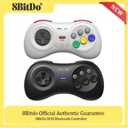 Mice 8BitDo M30 Bluetooth Gamepad Game Controller Handle For Sega Genesis Style For Android /Windows/Mac os/Steam/Switch/Raspberry Pi