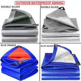 Shelters Waterproof tarpaulin cover tarpaulin awning tarpaulin waterproof canopy for garden plants boat tarpaulin 0.32 mm awning