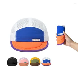 Ball Caps Quick Drying Mesh 5 Panel Snapback Outdoor Gorras De Mujer Riding Fitted Casquette Baseball Hats For Men Women 56-6cm