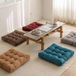 Pillow Tatami Large Floor Seat Home Office Chair Thickened Mat Pad Ottoman Poufs Brown Meditation