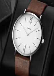 Wristwatches Lovers Quartz Watch Minimalism Leisure Business Fashion Double Pointer Design Couple Bracelet Men Women Dress5550856