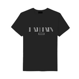 Men's T-Shirts Mens Designer T-Shirt Cotton Fashion Letter Print Women T Shirts Round Neck Black White Short Slve T-shirts Men Clothes T240505