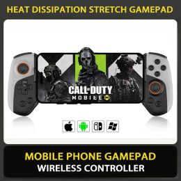 Mice Mobile Phone Stretching Game Controller Wireles Bluetooth PC Tablet For Switch/iPhone/Android Dual Hall Somatosensory Controller