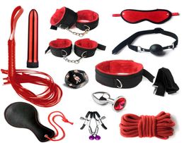 Bdsm Spreader Bar Bondage Set Mask Slut Collar Whip Submissive Spanking Paddle Sex Torture Board Sexual Games SM Products X06189887447