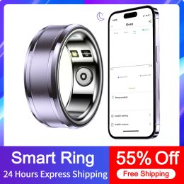 Wristbands New R3 Smart Ring Fitness Tracker Waterproof Bluetooth5.1 Heart Rate Blood Oxygen Tracker Step Calorie Counter for Women Men