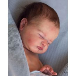 Dolls 19Inch Reborn Doll Kit Max Limited Edition lifelike soft touch Frech Colour Kit with cloth body