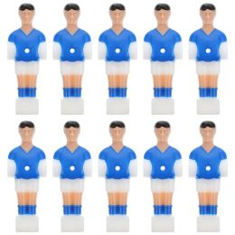 Tables 10pcs Interesting Football Player Dolls Plastic Figures For Table Soccer Machine Football Machine Accessories