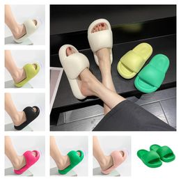 Designer Womens Sandals Mens Slippers Slide Flip Flops Luxury Flat Thick Bottom Sandal Jelly Leather Women Dress Shoes