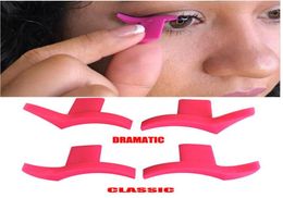 New Eyeliner Stamp Eyeshadow Cosmetic Easy To Makeup Wing Style Tools Eye Liner Stamping Stencil maquiagem1233900