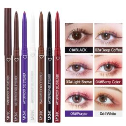 Eyeliner Longlasting Waterproof Eye Liner Pencil Pigment Blue Brown Black Eyeiner Pen Women Fashion Colour Eye Makeup Cosmetic