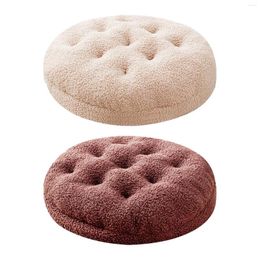 Pillow Seat 15.35" Yoga Meditation Chair Pad Round Washable Floor For Outdoor Pet Bed Home Reading Area Office