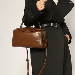 Drawstring 2024 Niche Designer Luxury Retro Pillow Bag Exquisite And Versatile Handbag High-end Casual Simple Shoulder Trendy