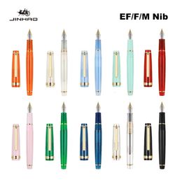 Jinhao 82 Fountain Pen 0380507mm Fine Nib Multicolour Luxury Elegant Pens Writing Office School Supplies Stationery 240428