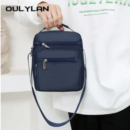 Backpack 2024 Brand Men Crossbody Bags Male Nylon Shoulder Boy Messenger Man Handbags For Travel Casual Large Satchel Grey