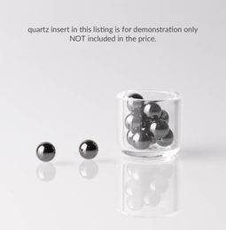 5mm Sic Spinning Terp pearls Black Silicon Carbide Sphere Smoking Accessories for Famale male Flat Top Quartz Banger Dab Rig8389454