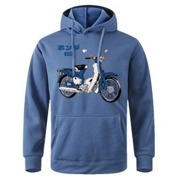 Men's Hoodies Sweatshirts Classic Super Bear C50 Motorcycle Printed Mens Hoodie Soft and Breathable Hoodie O-neck Casual Hoodie Harajuku Tracksuit Mens Q240506