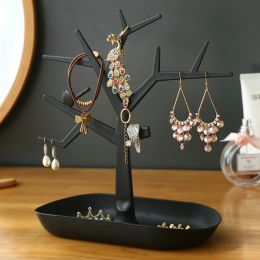 Display Tree Branch Jewelry Storage Holder Stand For Earrings Necklace Rings Deer Antlers Jewelry Organizer Jewelry Display Rank Tower