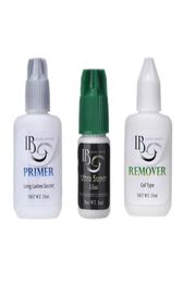 Professional Eyelash Extensions Kit Primer Ultra Super Glue Adhesive Remover for Individual Eyelash From Korea6925457