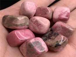 Arts And Crafts Natural Rhodonite Squar Cube Tumbled Stone Beautiful Gemstone Good Polished Crystal Healingsize 15 30 Mm Nsu7W Hae4099817