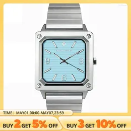 Wristwatches AKNIGHT Watches For Men Classic Formal Watch Chronograph Premium Mens Waterproof Luminous Quartz Movement