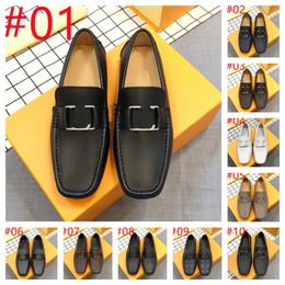 70Model Men luxurious Brand Handmade slip on Shoes Genuine Leather Designer Loafers Men Italian Fashion Dress Shoes black brown Moccasins Size 38-46