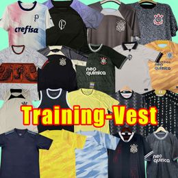 2023 2024 Corinthian Soccer Jerseys Yuri Alberto PAULINHO 23 24 camisetas de footb Gustavo Balbuena Guedes Club football shirt training vest POLO