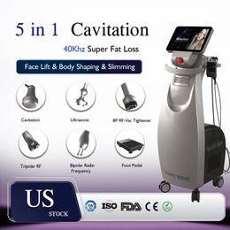 Ultrasonic Cavitation Machine Vacuum RF Radio Frequency Skin Tightening BIO wrinkle removal Fat Burning Cellulite Removal Device