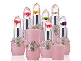 New Long Lasting Moisturiser Transparents Flower Lipstick Cosmetics Waterproof Temperature Change Colour Jelly Lipstick Balm 6390849