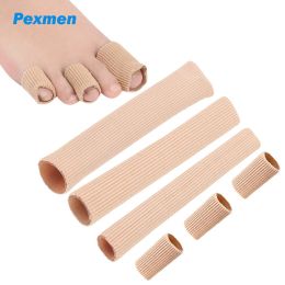 Tool Pexmen 1/2Pcs 15cm Fabric Toe Separator Finger Protector Toe Cushion Tubes Sleeves for Bunion Corns Blisters Calluses