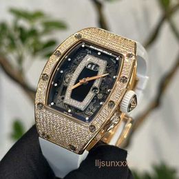 Wristwatch Men's Luxury Watch Mechanical Watch Series RM 037 Womens Watch Automatic Mechanical Watch Swiss World Famous Watch Person Billionaire Entry Ticket