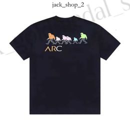 Arc Shirt Clothing Tees Edition 2023S Versatile Fashion Brand Classic Colourful Print Loose Unisex Bird Designer Shirt Mens Designer T Shirt 1 Kc7a Arc Jacket 137