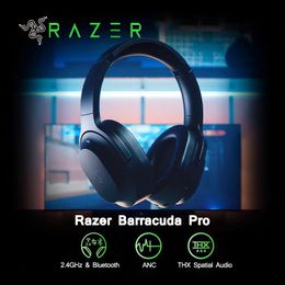 Razer Barracuda pro Headphones E-sports Gaming Headset with Microphone 7.1 Surround Sound ANC noise cancelling headphones