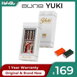 Amplifier AUNE Yuki Portable Decoding Amplifier HiFi DAC AMP Dual CS43198 PCM32bit/768k DSD256 4way Balanced USB DAC Headphone AMP HiFiGo
