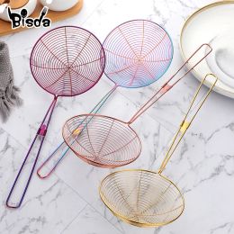 Utensils Oval Skimmer Hot Pot Fried Food Philtre Colander Stainless Steel Leak Spoon Noodle Strainer Cookware Kitchen Strainer Baking Cook