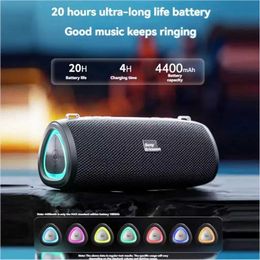 Portable Speakers Sony Ericsson S36MAX Wireless Portable Bluetooth Speaker Outdoor RGB Dual Speaker High Sound Quality Speaker Home Car Subwoofer J240505