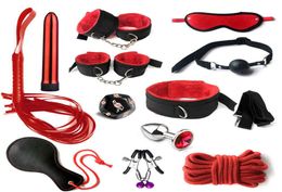 Bdsm Spreader Bar Bondage Set Mask Slut Collar Whip Submissive Spanking Paddle Sex Torture Board Sexual Games SM Products X06188654690