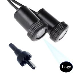 Bulbs Jurus 2pcs Led Car Door Welcome Light Laser Projector Whit Backlight for All Models Courtesy Led Ghost Shadow Lights